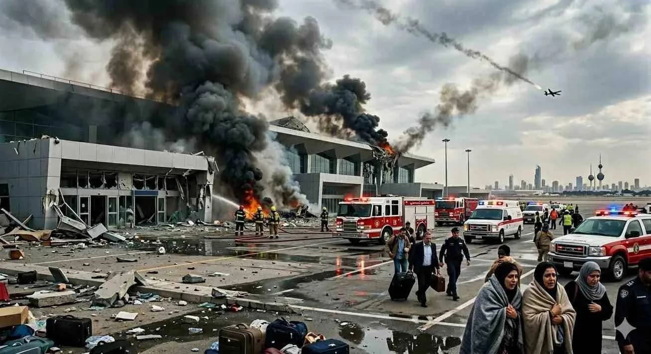 Iran Drone Attack Hits Kuwait Airport | Latest Updates