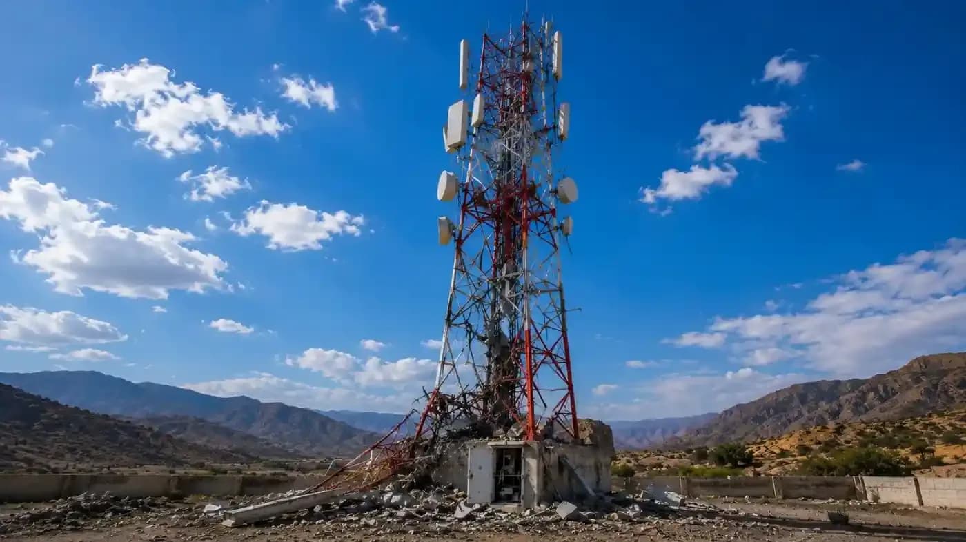 Harnai Telecom Tower Attack Disrupts Phone, Internet