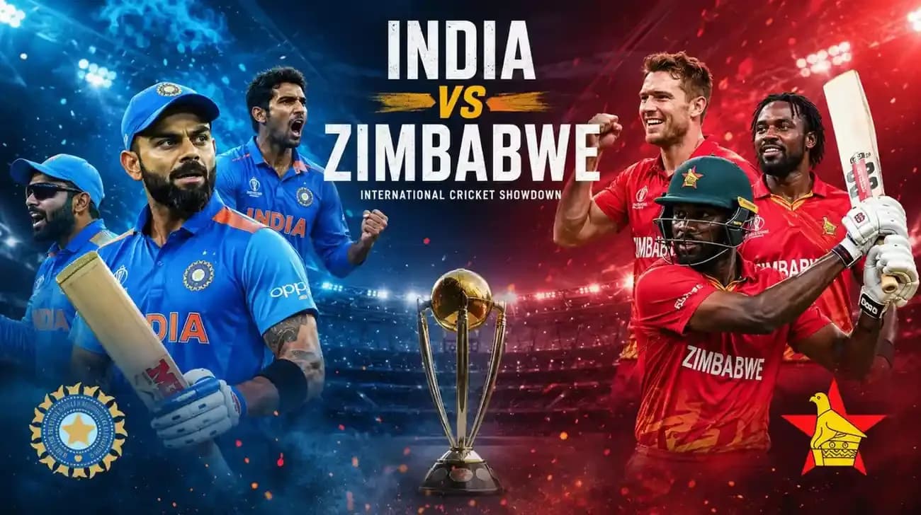 India vs Zimbabwe Match Scorecard 2026: Full Scorecard & Highlights